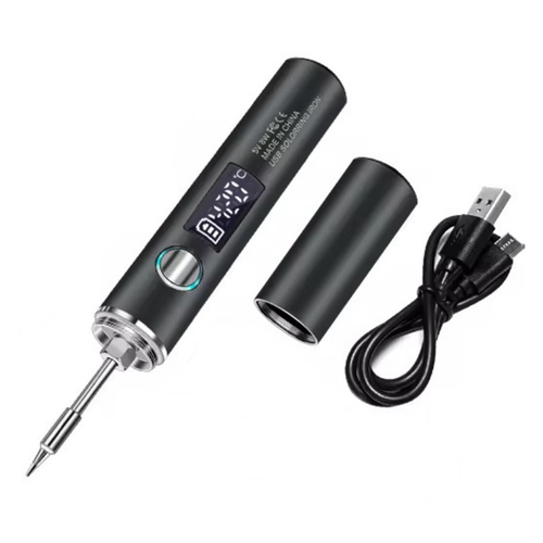 Lödkolv med justerbar temperatur - USB, bärbar