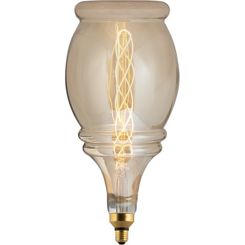Ampoule filament E27 6W XXL Flex Bell - 250lm, dimmable, 2000K, verre doré