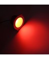 13W Ø11,4cm innfellingsspot RGB+CCT RA93 - 24V DC, Hull: Ø9,5 cm, Mål: Ø11,4 cm, Hvit kant