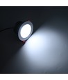 13W Ø11,4cm innfellingsspot RGB+CCT RA93 - 24V DC, Hull: Ø9,5 cm, Mål: Ø11,4 cm, Hvit kant