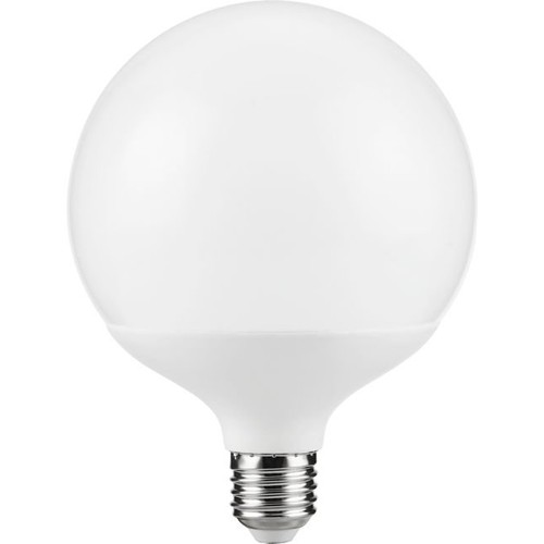 E27 18W dimbare LED globe lamp - G120, 2100lm, opaal glas, 2700K