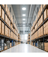 Suspension LED High Bay 150W 170lm/W - IP65, dimmable 0-10V, avec chaîne 30 cm, garantie 5 ans