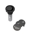 Lampe photo LED 10W portative - Éclairage photo multicolore avec 22 motifs Gobo / effets