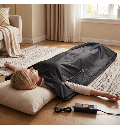 Infraröd bastufilt 180 x 80 cm - 2 värmezoner