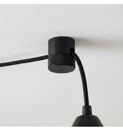 Suspension luminaire noir perle - Pour p. ex. suspensions