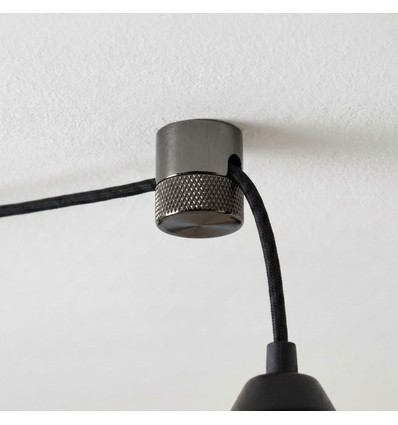 Suspension de lampe de couleur chrome - Pour lampes suspendues, par ex.