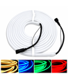 10m RGB+WW Neon Flex LED strip - 24V, 16W/m, IP65, 3000K varm hvid