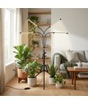 Lampe de croissance LEDlife avec trépied - 4 lampes, minuterie et télécommande
