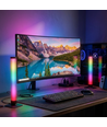 Lot de 2 lampes de bureau gamer - Effet RGB dynamique, 360°, 33 cm