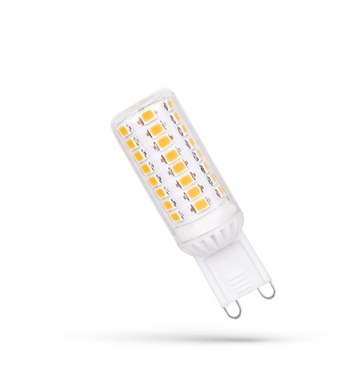 Ampoule LED G9 4,5W - 124lm/W, 4000K, garantie 5 ans, angle 300°