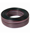 100m RGBW Kabel - 5x0,35mm², 12-24V, til LED-stripe