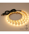 Ruban LED USB 80cm pour TV et PC - 60 LED par mètre