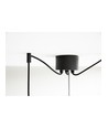 Suspension K5 en Groupe 3xE27 Ø10 Noir - Nielsen Light
