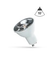 Spot LED GU10 6W - 10° extra focalisé