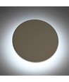 Applique murale LED ronde Dome 18W - IP65, CCT, blanc