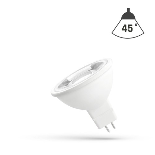 GU5,3 6W LED-lamp - 12V, 45°, MR16
