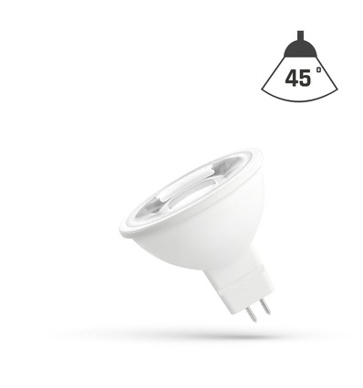 GU5,3 6W LED-lamp - 12V, 45°, MR16