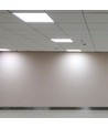 60x60 Troldtekt panel + ramme med fjedre - Højde:12,5mm, Komplet sæt, 36W