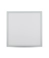 60x60 Troldtekt panel + ramme med fjedre - Højde:12,5mm, Komplet sæt, 36W