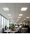 Panneau 60x60 avec gestion de la lumière du jour, 36W - 125lm/W, UGR19, flicker free