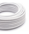 Câble textile 5m 2x0,75 mm² - 230V, Blanc