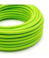 Câble textile 5m 2x0,75 mm² - 230V, vert clair