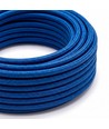 Câble textile 5m 2x0,75 mm² - 230V, bleu