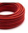 Câble textile 5m 2x0,75 mm² - 230V, Rouge