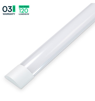 120cm 40W komplett LED-armatur - 3 års garanti