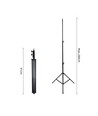 280cm Tripod stativ til fotolys