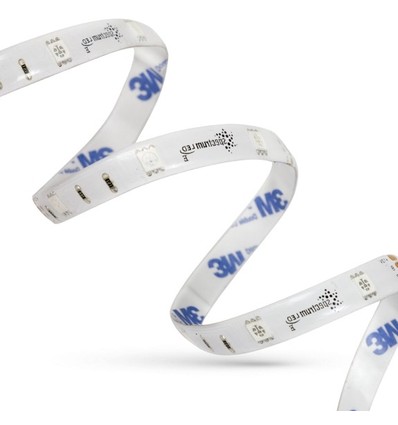 LED STRIP 35W 5050 30LED RGB (rull 5m) - med silikon