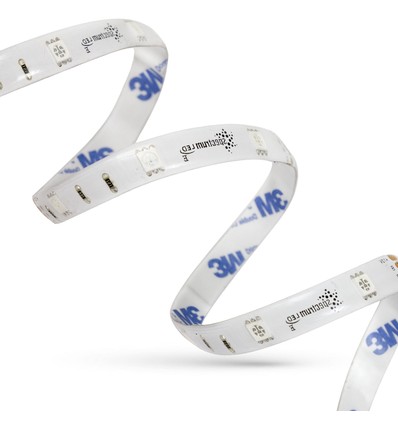 LED STRIP 35W 5050 30LED RGB (rulle 5m) - utan silikon