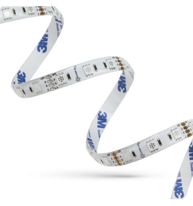 LED STRIP 48W 5050 60LED RGB 1m (rol 5m) - met cover