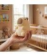Veilleuse Capybara MOCHI en silicone souple - rechargeable, changement de couleur + blanc chaud