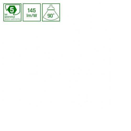 Dalle LED 60x60, 30W - UGR19, rétroéclairé, 90°, IP40, cadre blanc