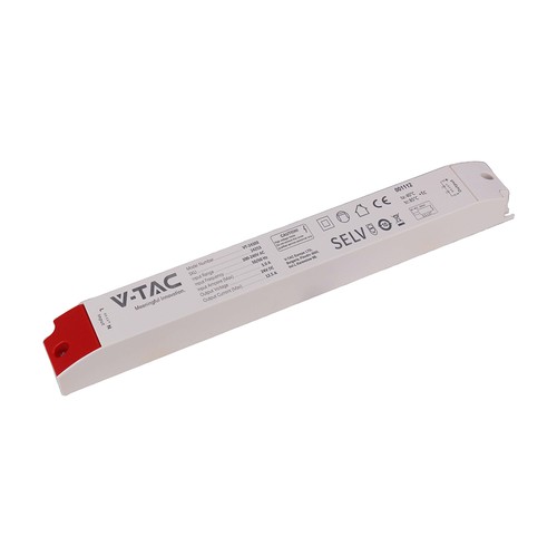 300W / 24V DC strömförsörjning för LED-strips - 12.5A, IP44, plasthölje