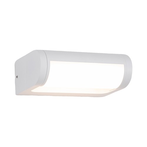 V-Tac 10W LED vegglampe - Hvit, IP65, Cree chip, 3000K, 6 års garanti