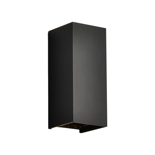 Applique murale LED V-Tac 10W 3-en-1 - Noir, IP65, haut/bas, source incluse