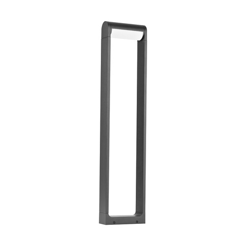 Borne LED V-Tac 10W - Noir, 3000K, IP65, Garantie 6 ans