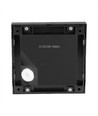 Éclairage d'escalier LED 2W - Noir, saillie, IP65 intérieur/extérieur, 230V