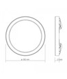 Plafonnier 24W, 3CCT - Ø292 mm, source lumineuse intégrée