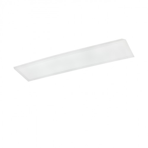 120x30 bakbelyst LED-panel, 30W - 5 års garanti, hvit kant