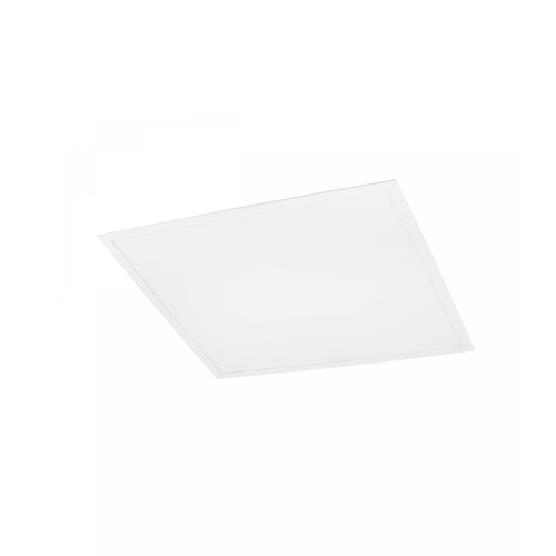 60x60 bagbelyst LED panel, 40W - Højde:32mm, 115lm/W, 5 års garanti, hvid kant