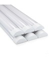 6x 40W komplett LED-armatur - 120 cm, 3 års produktgaranti, 230V