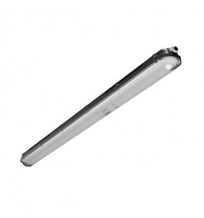 120cm 40W Gigant Pro LED-armatur - Vidarekopplad, 150lm/W, Justerbar Watt, IP66, IK10, Svart