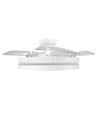 Plafonnier avec ventilateur caché - RA90, CCT, 60W, blanc