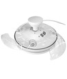 Plafonnier avec ventilateur caché - RA90, CCT, 60W, blanc