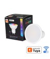 Ampoule LED V-Tac 5W Smart Home - Tuya/Smart Life, compatible Google Home, Alexa et smartphones, Spot GU10