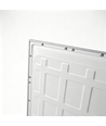 60x60 bakbelyst LED-panel 36W - Høyde:28mm, UGR19, inkl. Philips-driver, hvit kant