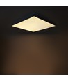 60x60 bagbelyst LED panel 36W - Hauteur:28mm, UGR19, Inkl. Philips driver, hvid kant
